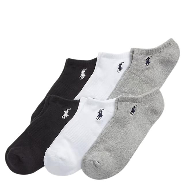 Kojinės vyrams, Pilka, Low cut 6pk no show 6 pack