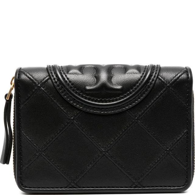 Piniginė moterims, Juoda, Fleming soft bi-fold wallet