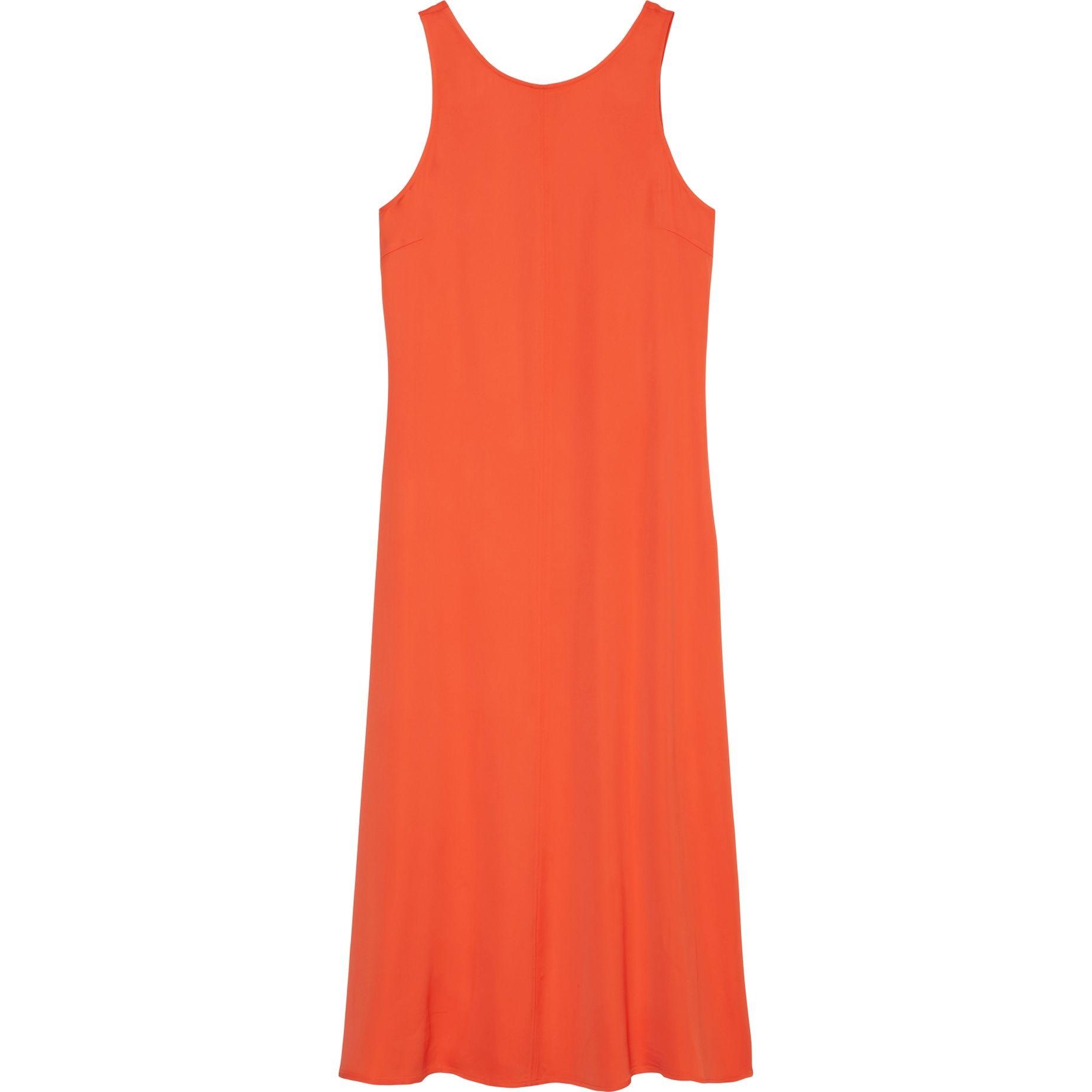 Midi suknelė moterims, Oranžinė