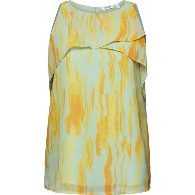 Palaidinės moterims, Žalia, crep chiffo Tops