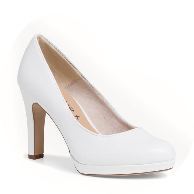Aukštakulniai moterims, Balta, Pumps