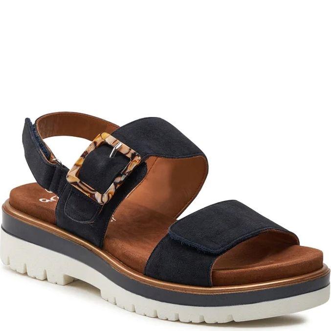 Basutės moterims, Mėlyna, Malaga sandals