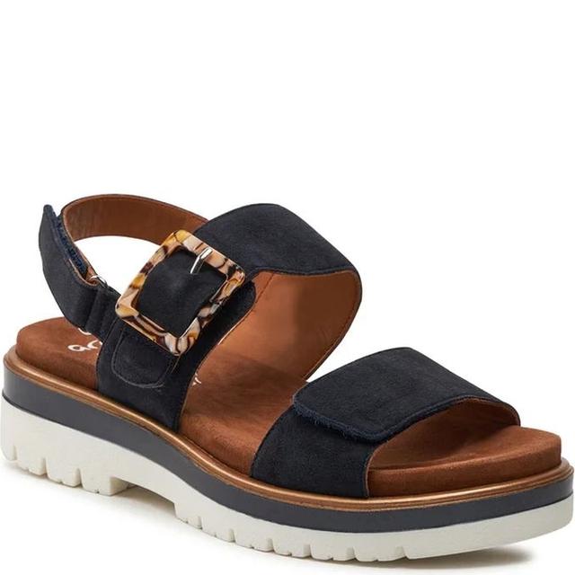 Basutės moterims, Mėlyna, Malaga sandals