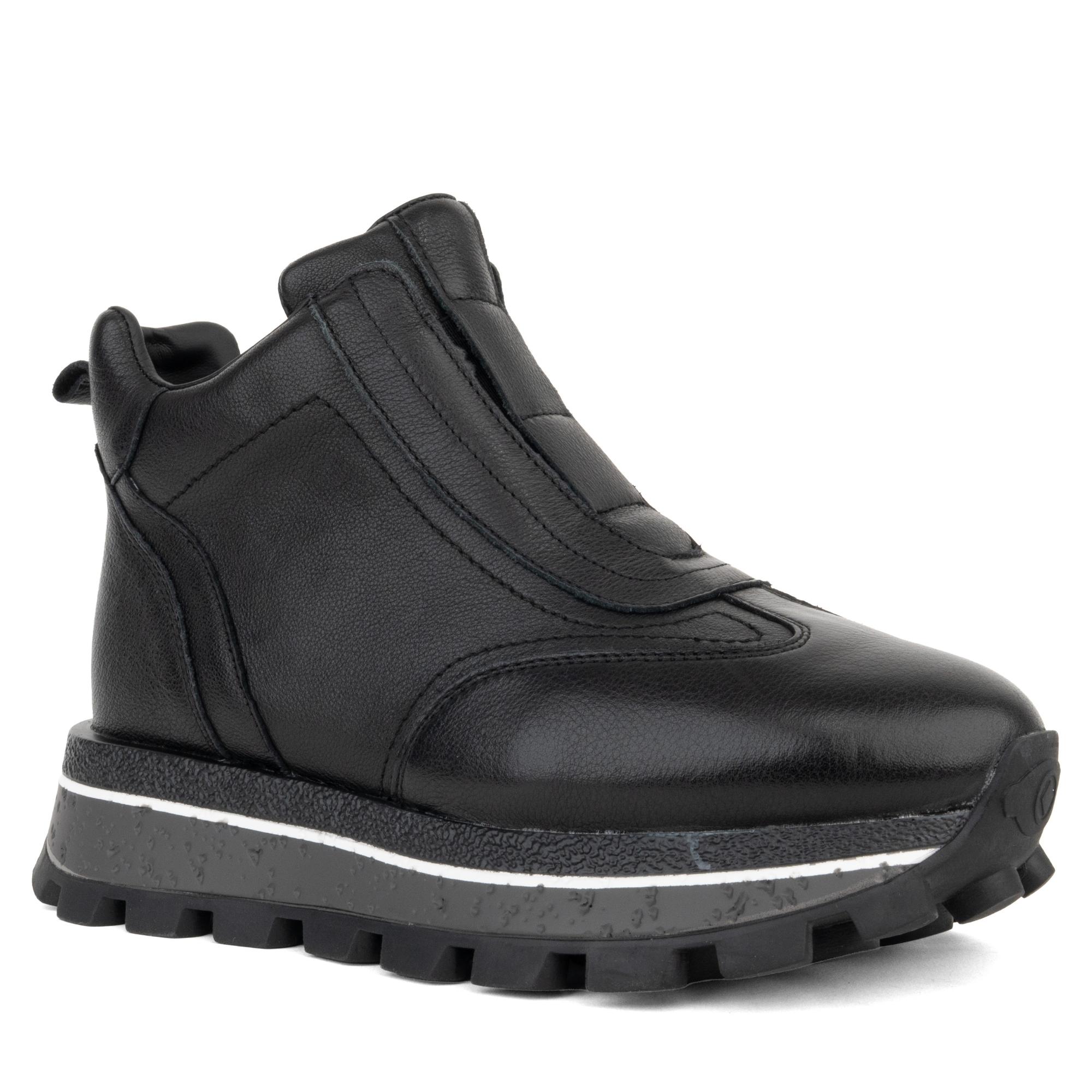 Aulinukai moterims, Juoda, Booties