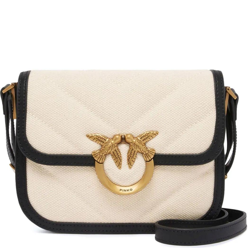 Rankinė per petį moterims, Smėlio, Love should bag