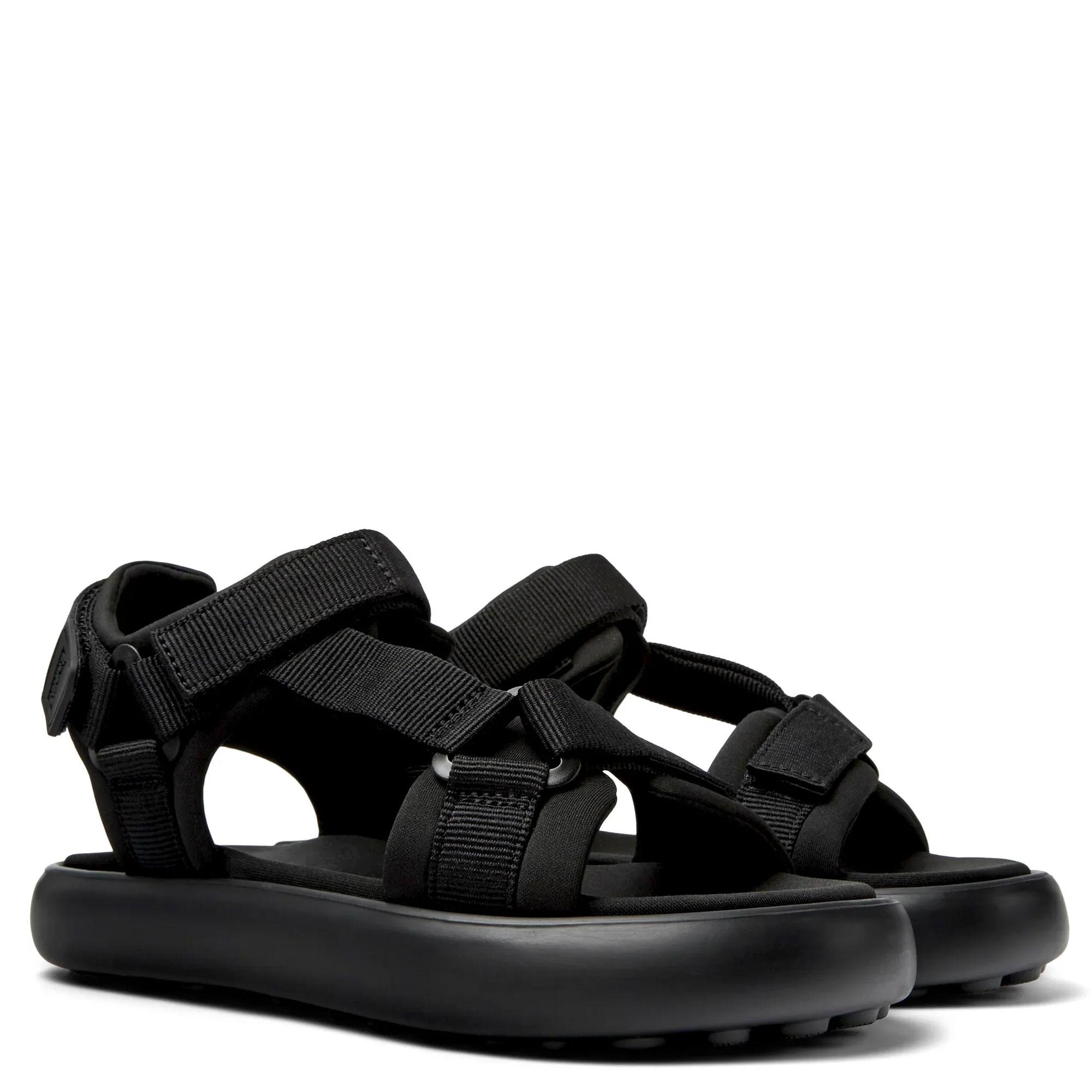 Basutės vyrams, Juoda, Lasted sandals