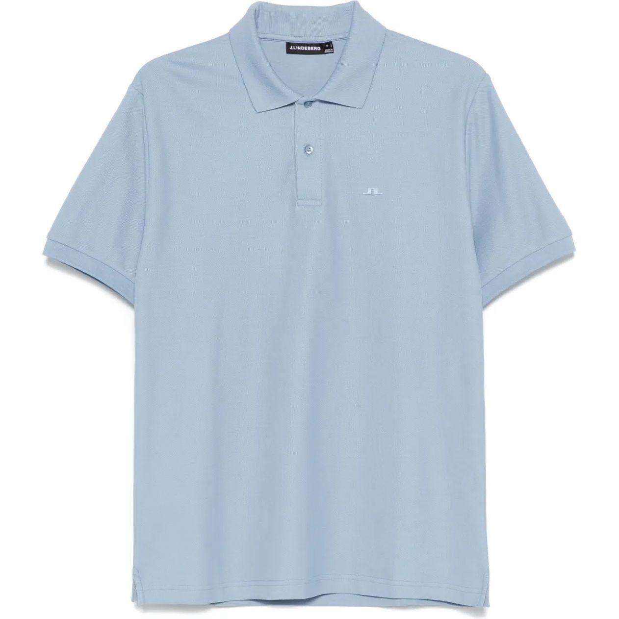 Polo marškiniai trumpos rank. vyrams, Mėlyna, Rudy slim polo pique