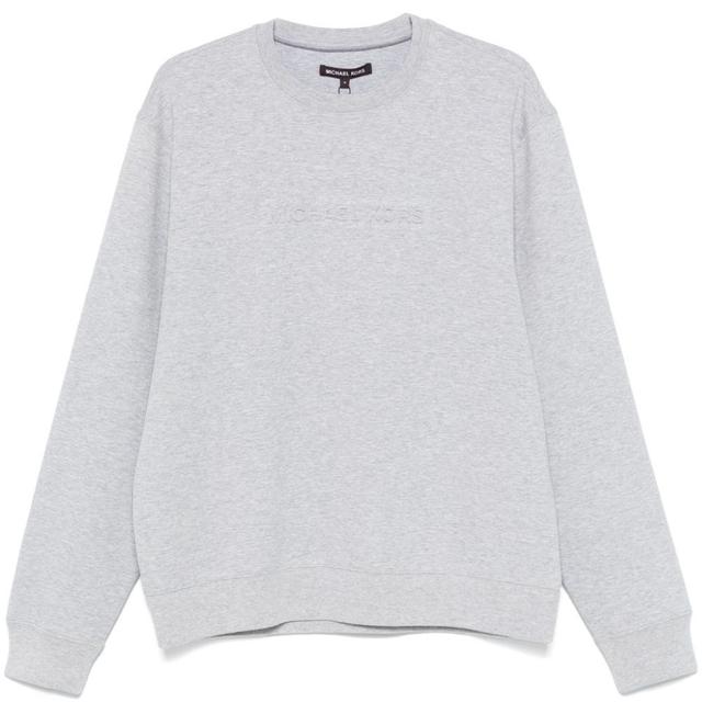 Megztinis vyrams, Pilka, Embossed logo crew