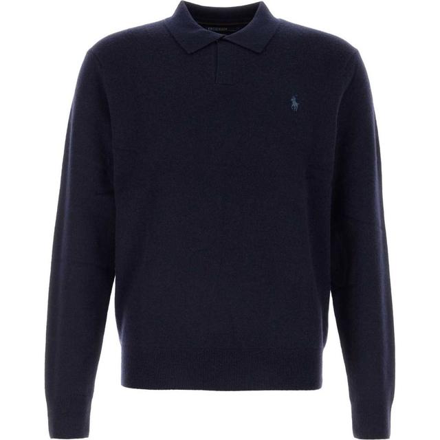 Megztinis vyrams, Mėlyna, Long sleeve pullover