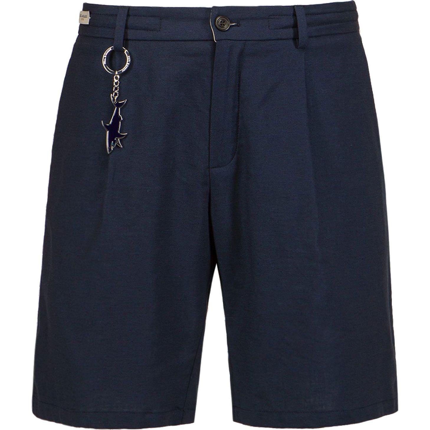 Šortai vyrams, Mėlyna, bermuda coulisse 1 pince