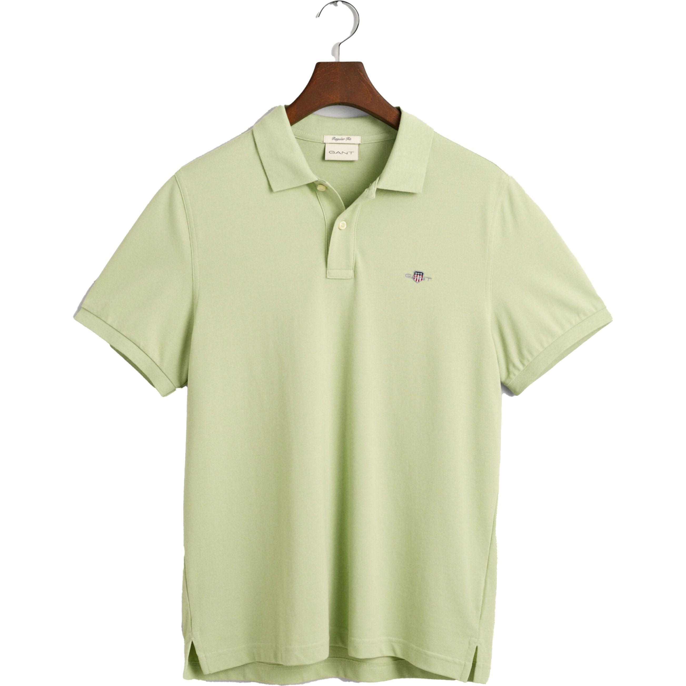 Polo marškiniai trumpos rank. vyrams, Žalia, REG SHIELD SS PIQUE POLO