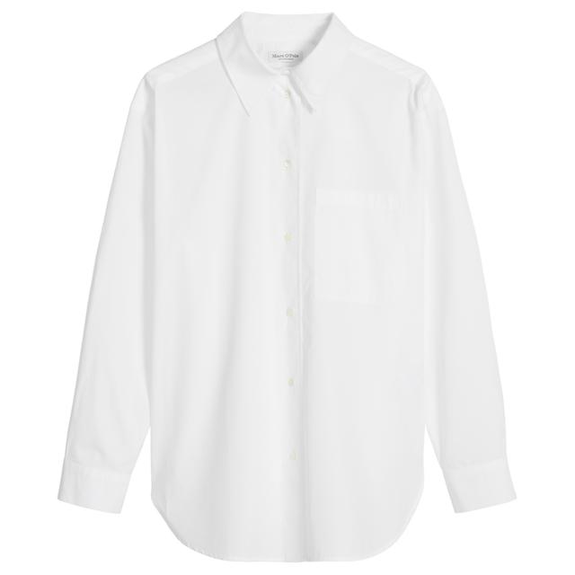 Marškiniai ilgomis rankovėmis moterims, Balta, B01090142557 Shirts lon