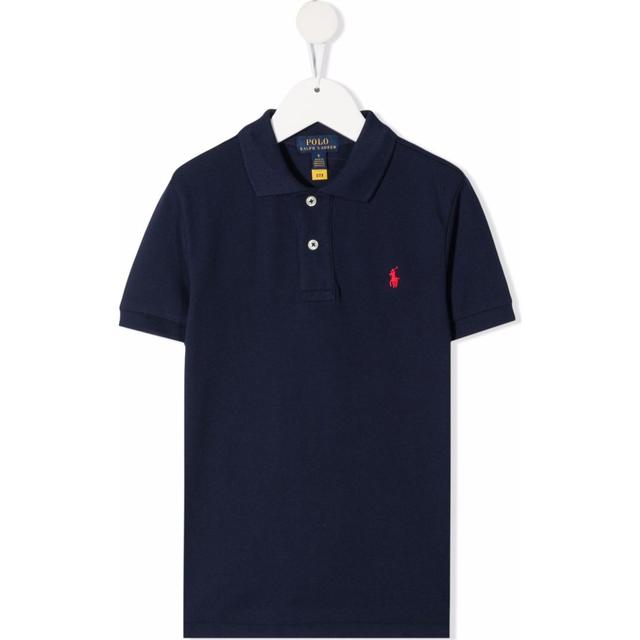 Polo marškiniai trumpos rank. berniukams, Mėlyna, Polo shirt (4-7)