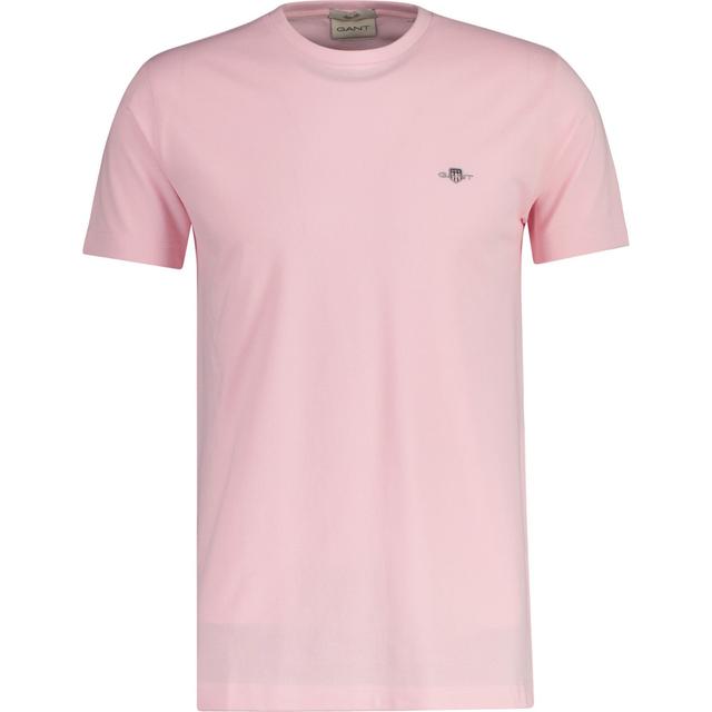 Marškinėliai vyrams, Rožinė, SLIM PIQUE SS T-SHIRT