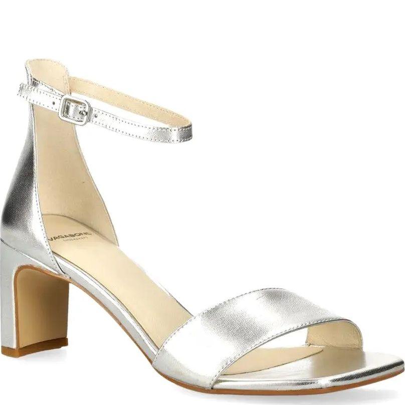 Basutės moterims, Sidabrinė, Luisa sandals