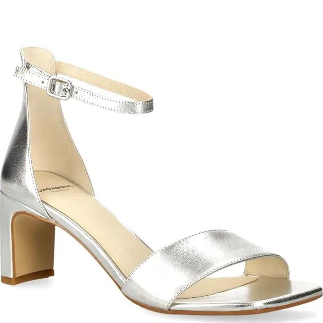 Basutės moterims, Sidabrinė, Luisa sandals