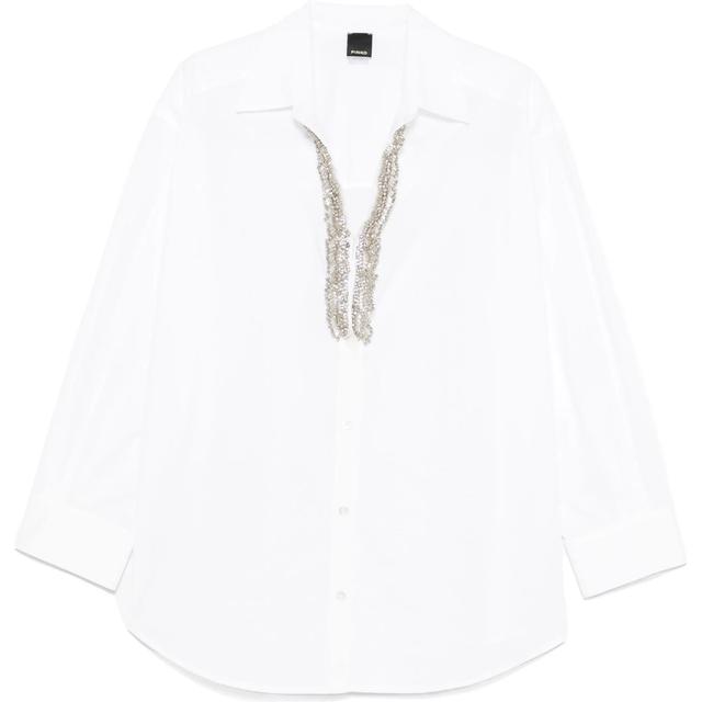 Marškiniai ilgomis rankovėmis moterims, Balta, Capirai shirt