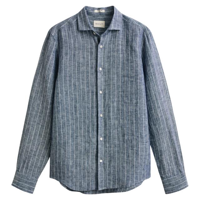 Marškiniai ilgomis rankovėmis vyrams, Mėlyna, 3260048-423 shirts lon