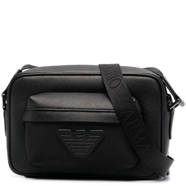 Rankinė per petį vyrams, Juoda, Shoulder bag