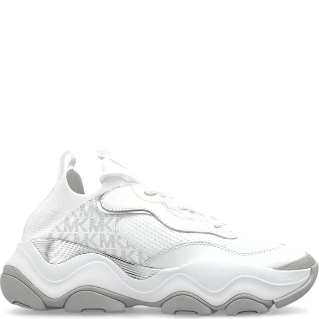 Laisvalaikio bateliai moterims, Balta, Atlas knit trainer