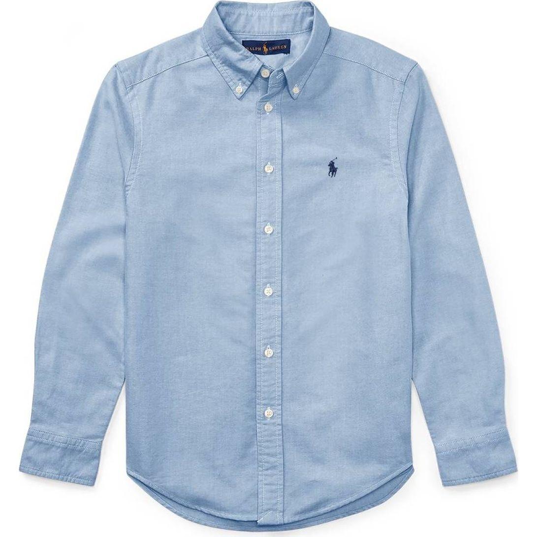 Palaidinės berniukams, Mėlyna, Oxford shirt (8-20)
