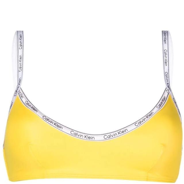 Viršutinė kostiumėlio dalis moterims, Geltona, Swim bralette