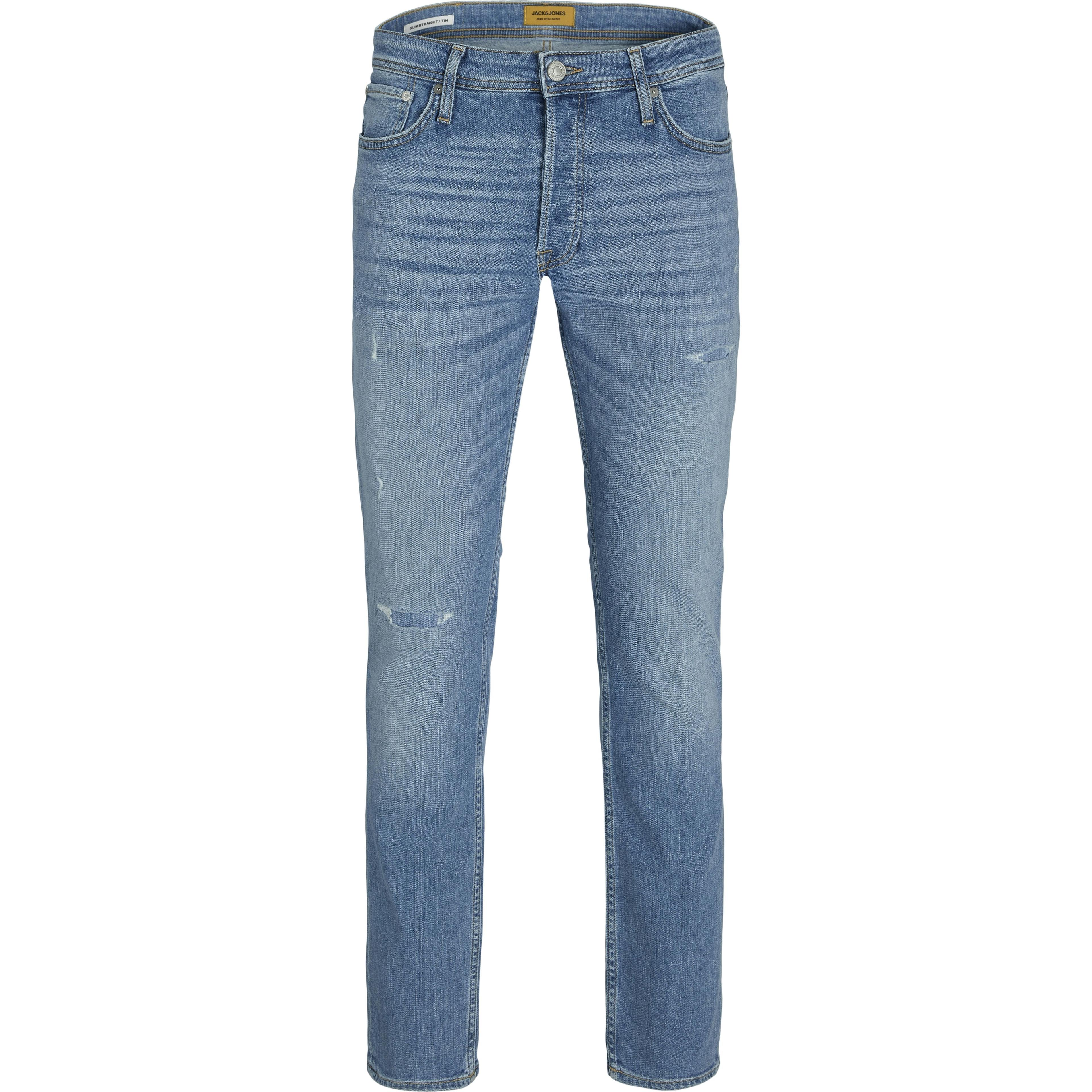 Tiesūs džinsai vyrams, Mėlyna, džinsai