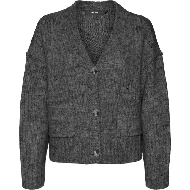 Kardiganas moterims, Pilka, Ingrid v-neck cardigan