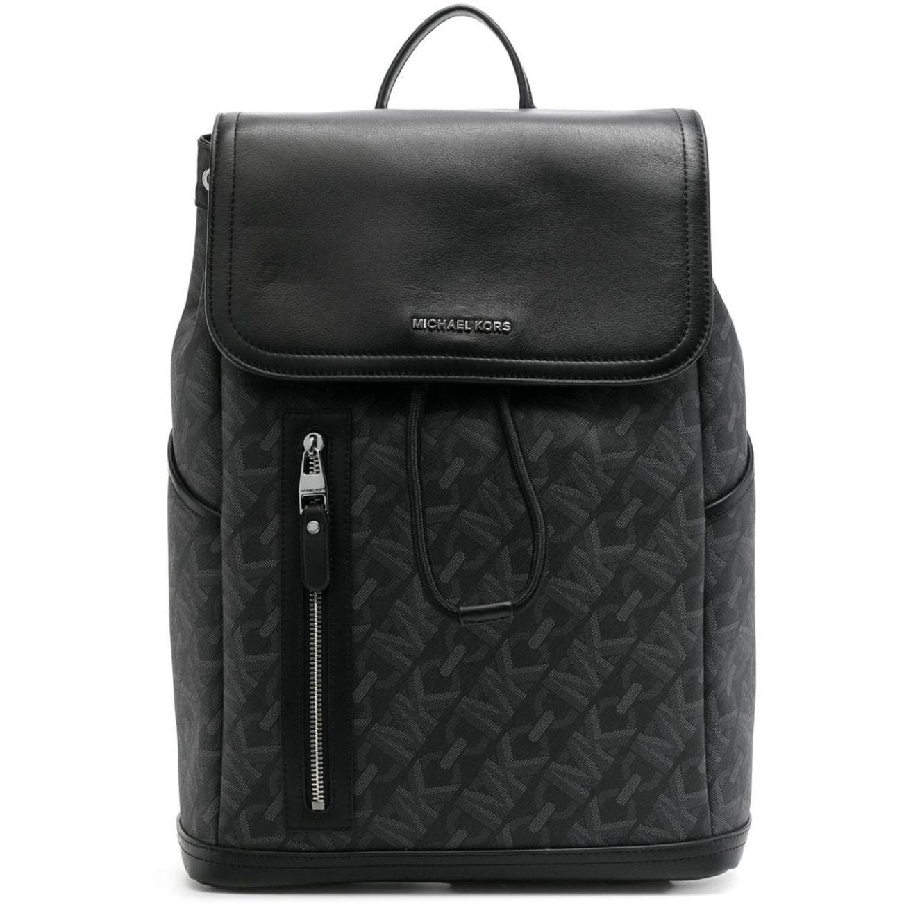 Kuprinė vyrams, Juoda, Flap backpack