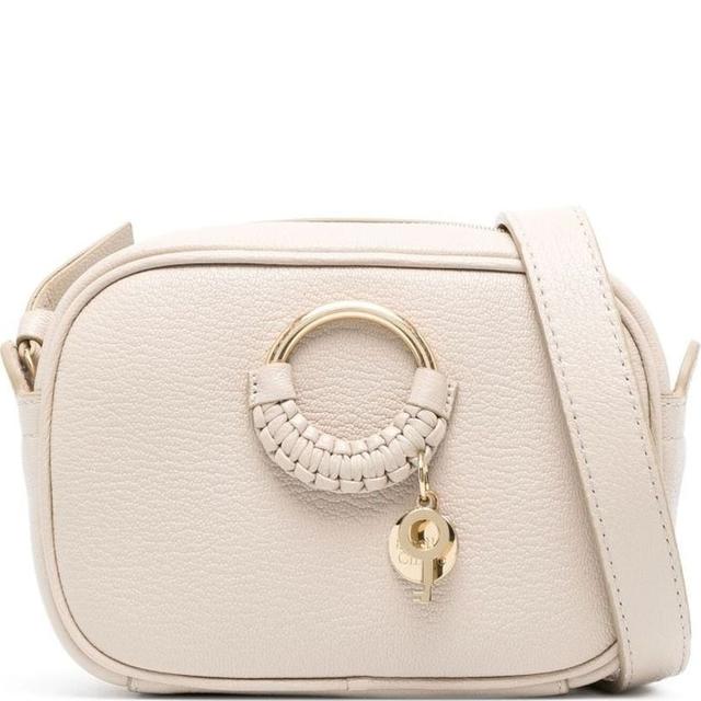 Rankinė per petį moterims, Smėlio, Hana sbc camera bag