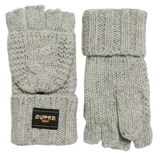 Pirštinės moterims, CABLE KNIT GLOVES