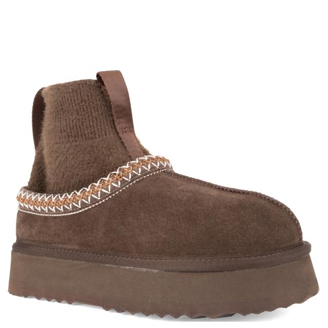 Pašiltinti aulinukai moterims, Ruda, warm boots, lac6013-25211brw