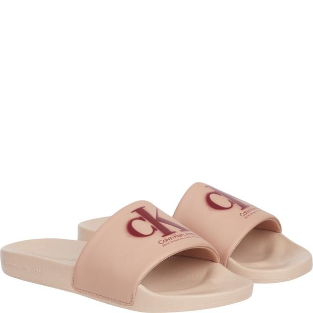 Šlepetės moterims, Rožinė, Slide oversized brand