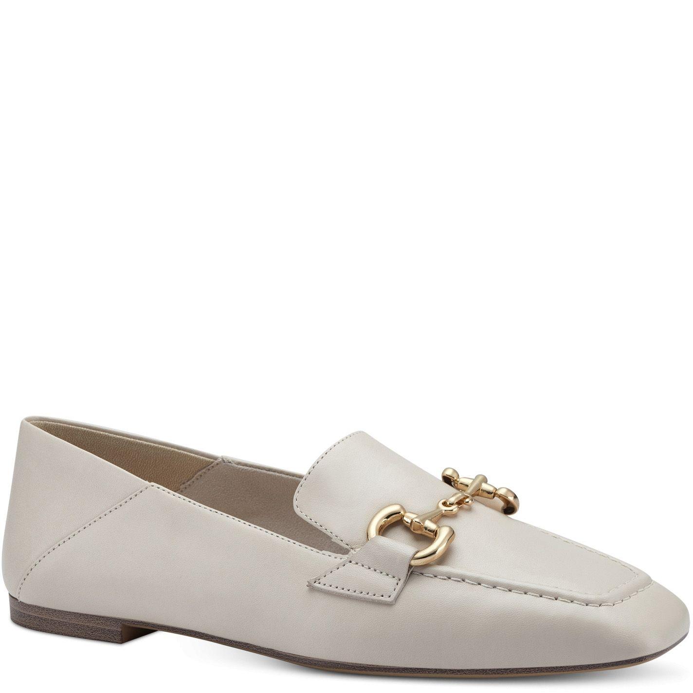 Loaferiai moterims, Smėlio, LOAFERS, TAMARIS