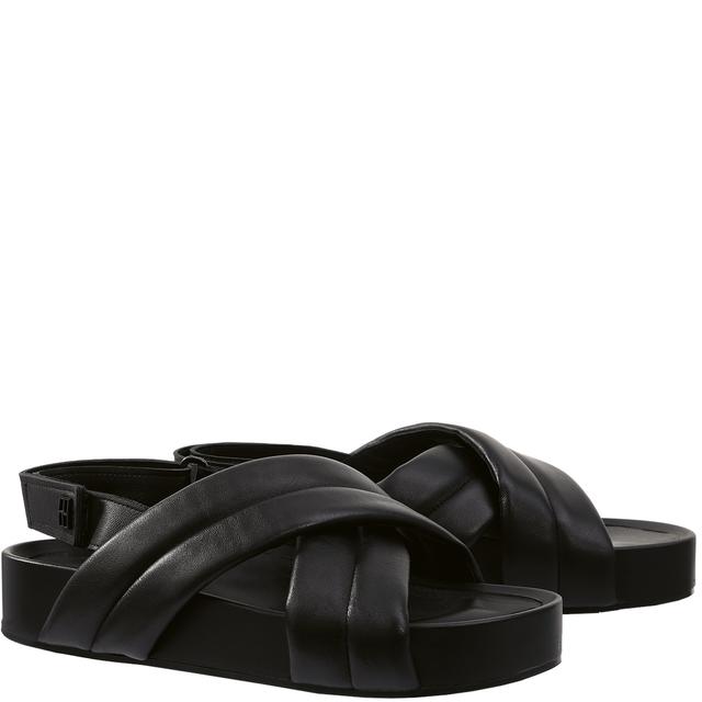 Basutės moterims, Juoda, Sandals