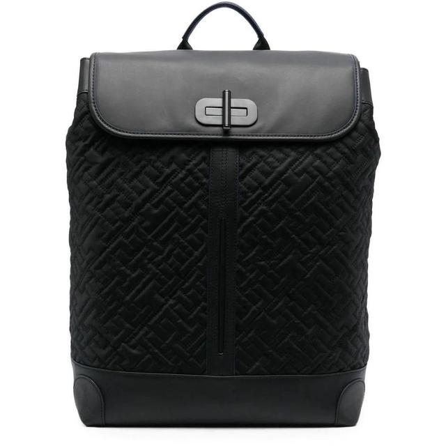 Kuprinė vyrams, Juoda, TH TURNLOBACKPAQUILTED