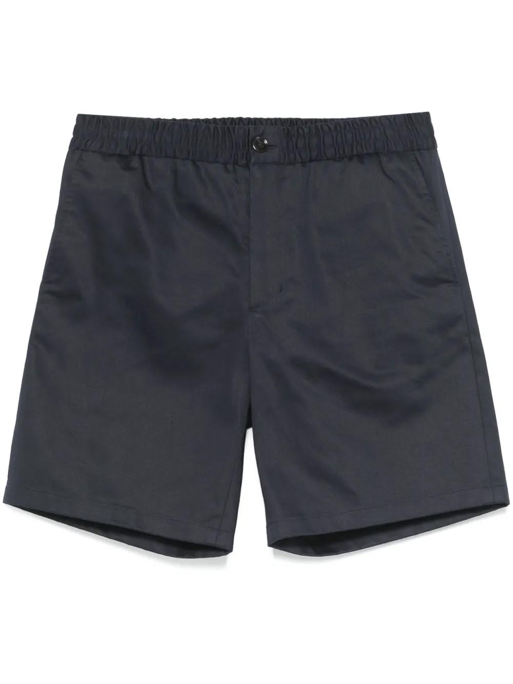Šortai vyrams, Mėlyna, Cotton chino shorts