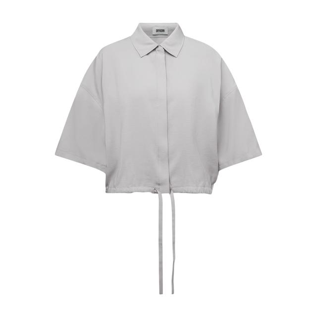 Marškiniai trump. rankovėmis moterims, Pilka, Shirts