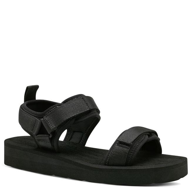 Basutės moterims, Juoda, SANDALS