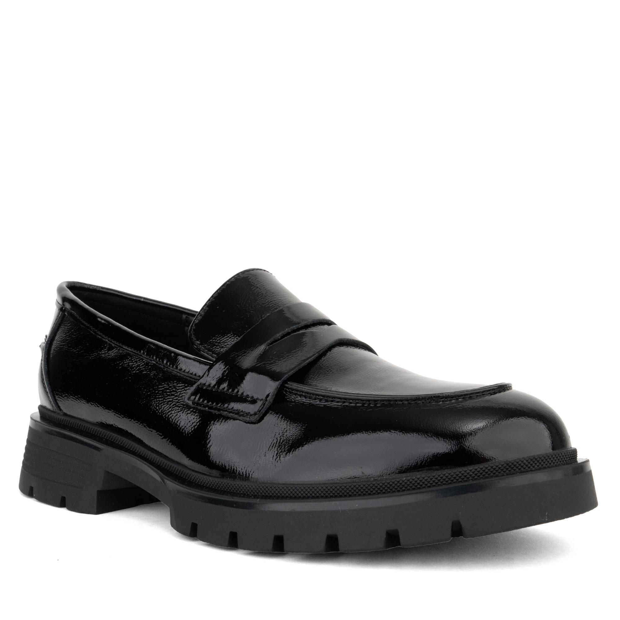 Loaferiai moterims, Juoda, loafers
