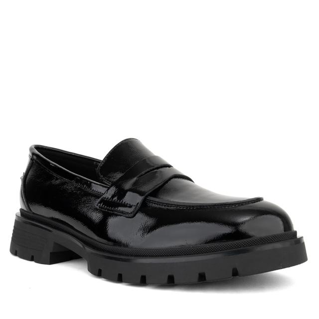 Loaferiai moterims, Juoda, loafers