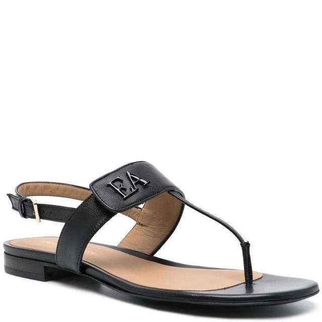 Basutės moterims, Juoda, Sandal