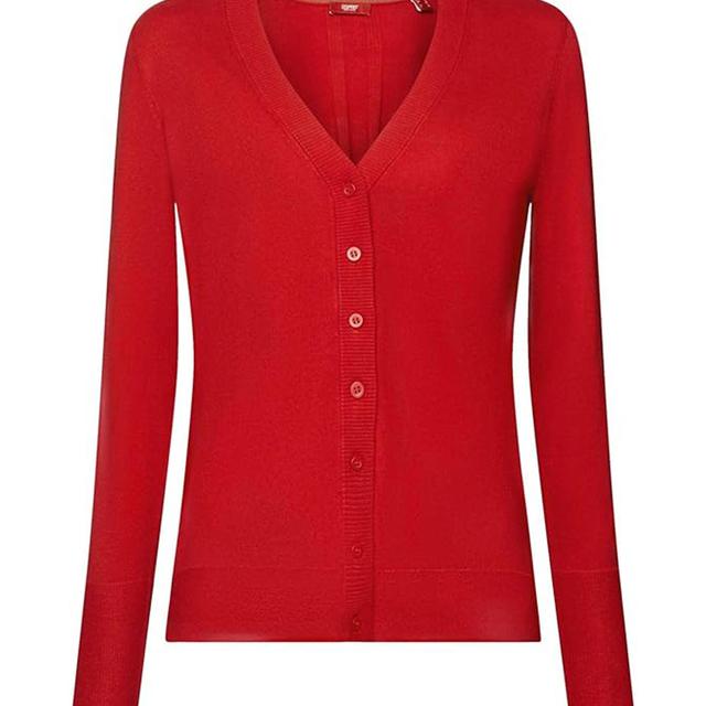 Kardigan naised, V-neck cardigan