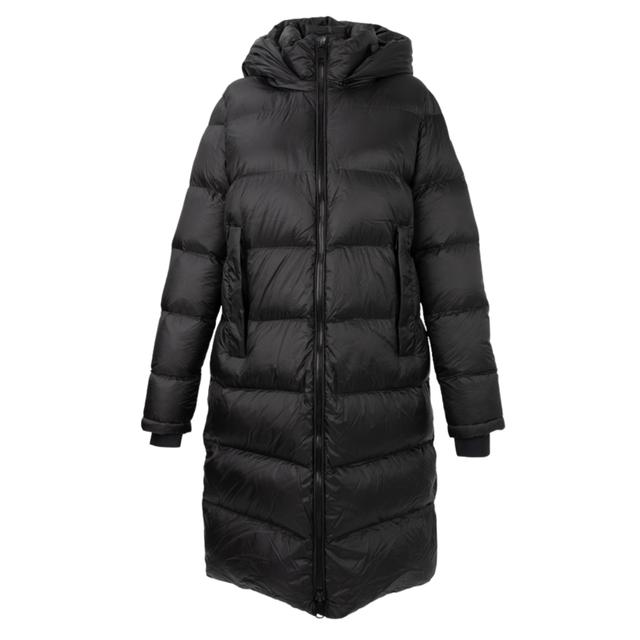 Pūkinė striukė moterims, Juoda, Jackets