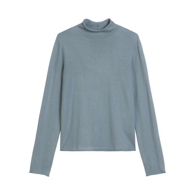 Palaidinės aukštinta apykakle moterims, Mėlyna, 510608060215 Turtn tops