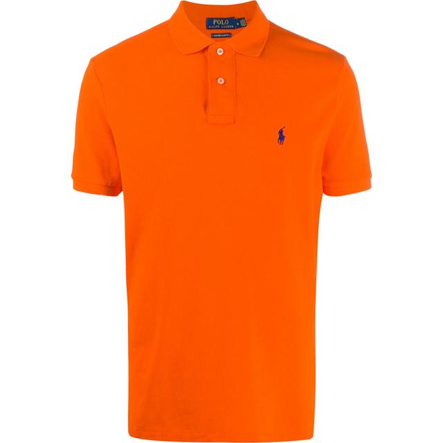 Polo marškiniai trumpos rank. vyrams, Oranžinė, Polo shirt
