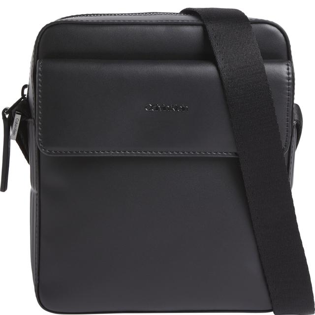 Rankinė per petį vyrams, Juoda, Vertical lines reporter