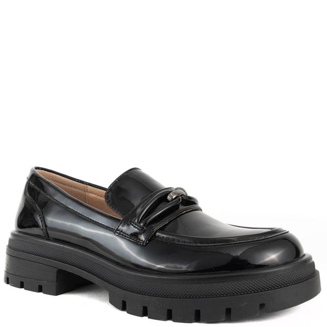 Loaferiai moterims, Juoda, Loafers, SANTINO MILANO 25SS