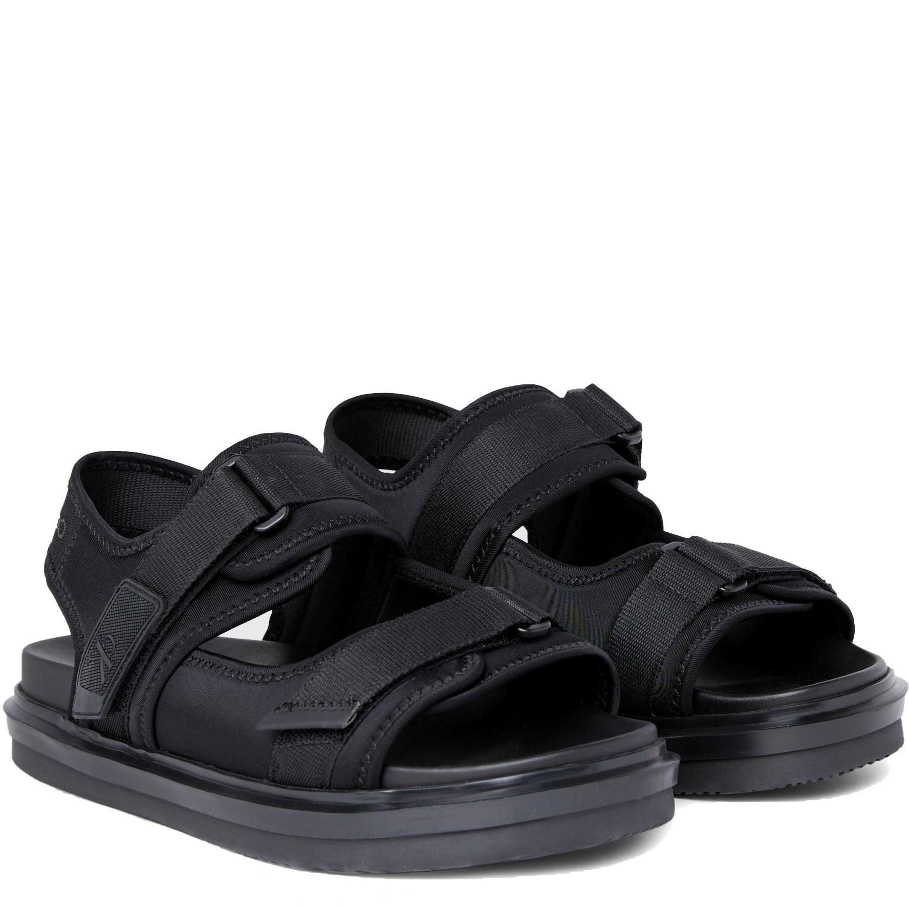 Basutės vyrams, Juoda, Sandal velcro