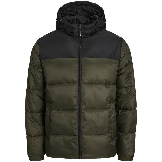 Striukė vyrams, Žalia, JJETOBY PUFFER HOOD